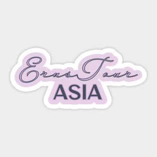 Eras Tour Asia Sticker